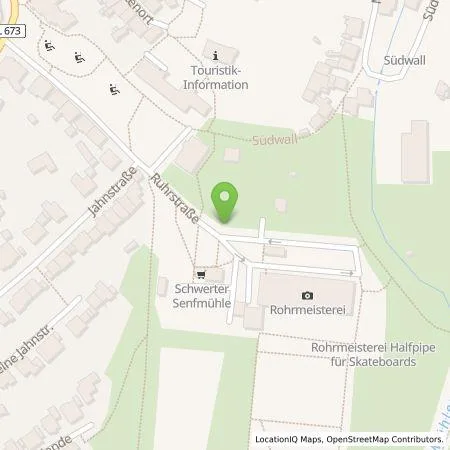 Standortübersicht der Tankstelle Schwerter Strom Management-GmbH in 58239 Schwerte