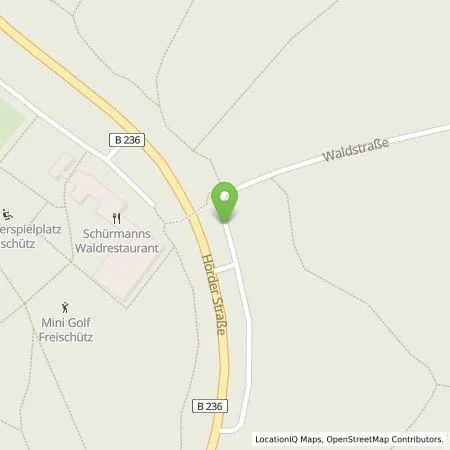 Standortübersicht der Tankstelle Schwerter Strom Management-GmbH in 58239 Schwerte