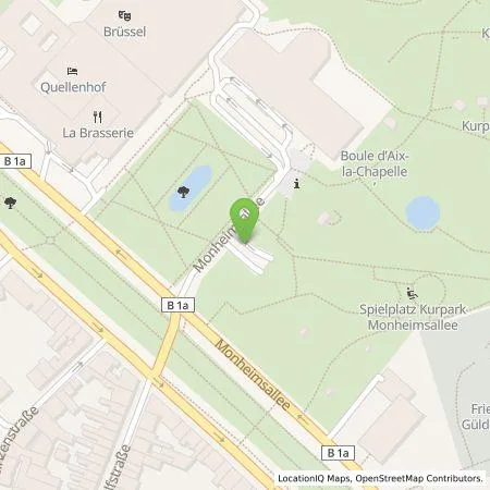 Standortübersicht der Tankstelle Aachener Parkhaus GmbH in 52062 Aachen