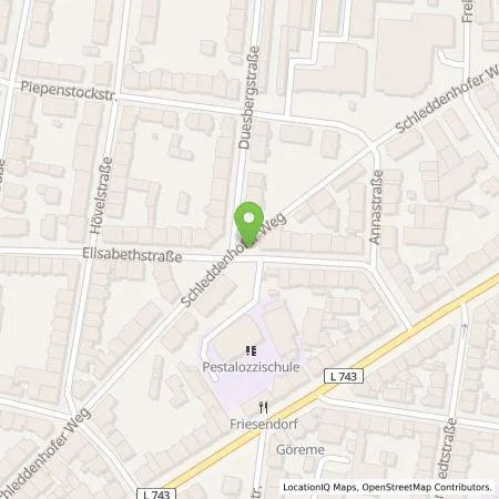 Standortübersicht der Tankstelle Stadtwerke Iserlohn GmbH in 58636 Iserlohn