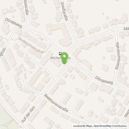 Standortübersicht der Tankstelle Stadtwerke Iserlohn GmbH in 58638 Iserlohn