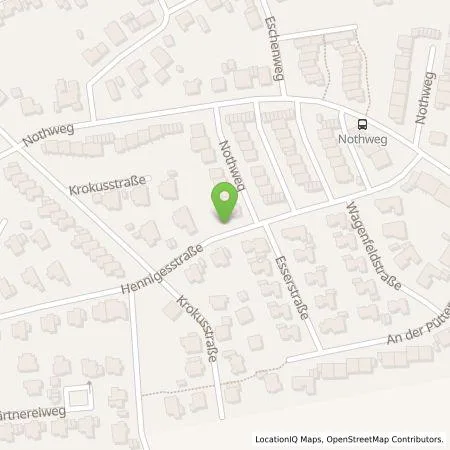 Standortübersicht der Tankstelle Stadtwerke Iserlohn GmbH in 58640 Iserlohn