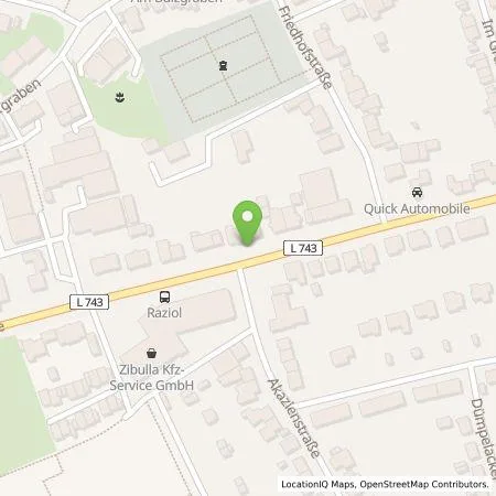 Standortübersicht der Tankstelle Stadtwerke Iserlohn GmbH in 58642 Iserlohn