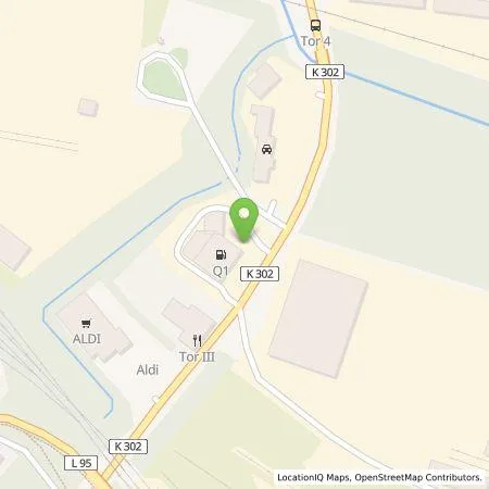 Standortübersicht der Tankstelle Q1 Energie AG in 49124 Georgsmarienhütte