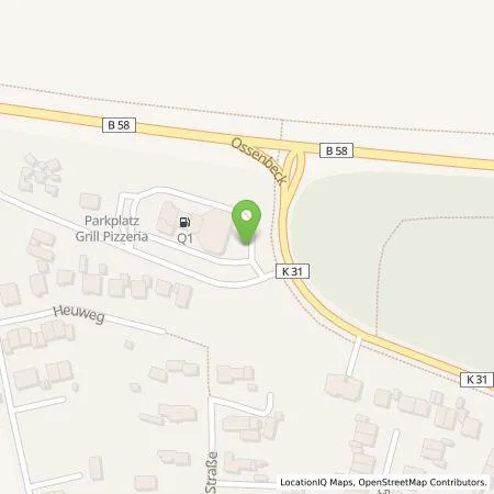 Standortübersicht der Tankstelle Q1 Energie AG in 48317 Drensteinfurt