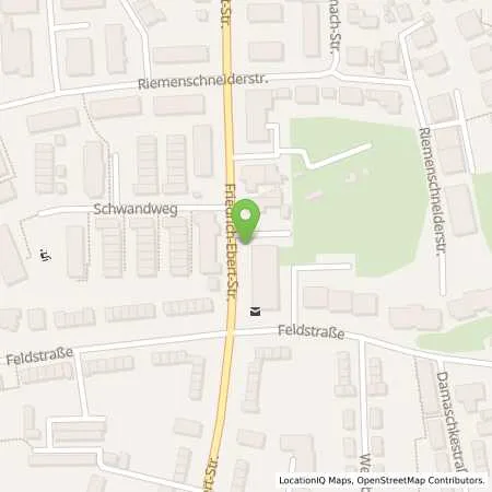 Standortübersicht der Tankstelle infra fürth gmbh in 90766 Fürth