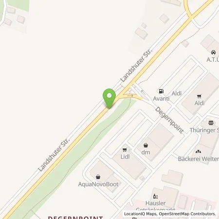 Standortübersicht der Tankstelle Eduard Wiesheu in 85368 Moosburg a.d.Isar