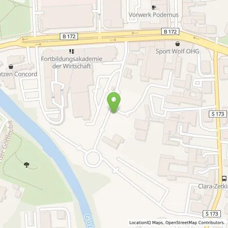 Standortübersicht der Tankstelle Stadtwerke Pirna GmbH in 01796 Pirna