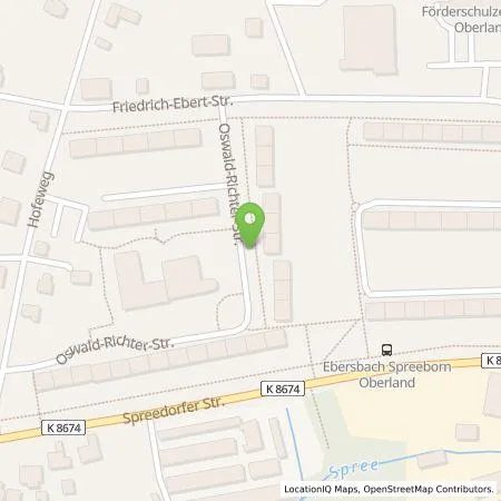 Standortübersicht der Tankstelle Stadtwerke Pirna GmbH in 02730 Ebersbach-Neugersdorf