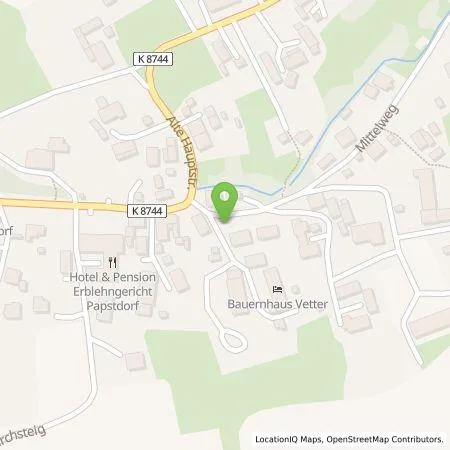 Standortübersicht der Tankstelle Stadtwerke Pirna GmbH in 01824 Gohrisch