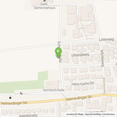 Standortübersicht der Tankstelle Stadtwerke Ditzingen GmbH & Co. KG in 71254 Ditzingen