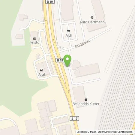 Standortübersicht der Tankstelle Präg Energiedienstleistungen GmbH & Co. KG in 87435 Kempten