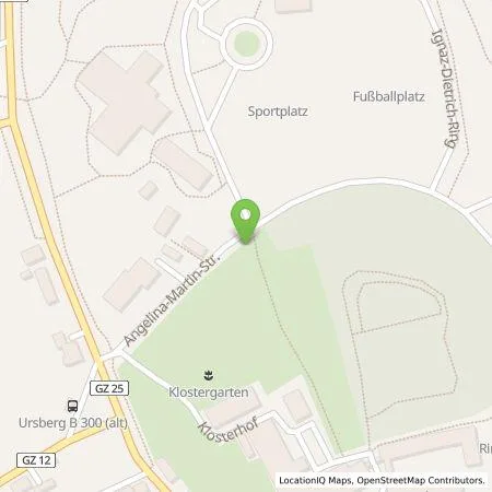 Standortübersicht der Tankstelle Präg Energiedienstleistungen GmbH & Co. KG in 86513 Ursberg