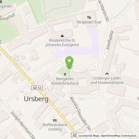 Standortübersicht der Tankstelle Präg Energiedienstleistungen GmbH & Co. KG in 86514 Ursberg