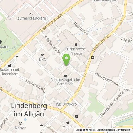 Standortübersicht der Tankstelle Präg Energiedienstleistungen GmbH & Co. KG in 88161 Lindenberg im Allgäu