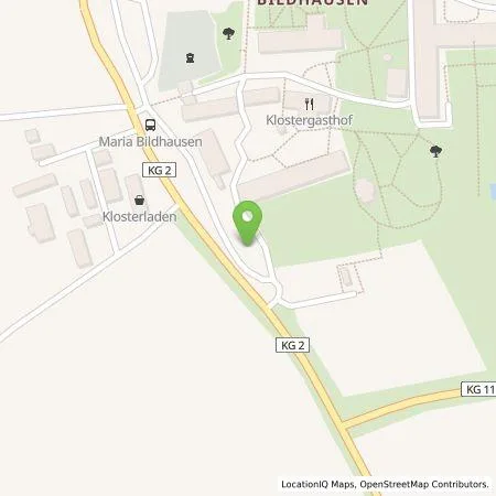 Standortübersicht der Tankstelle Präg Energiedienstleistungen GmbH & Co. KG in 97702 Münnerstadt