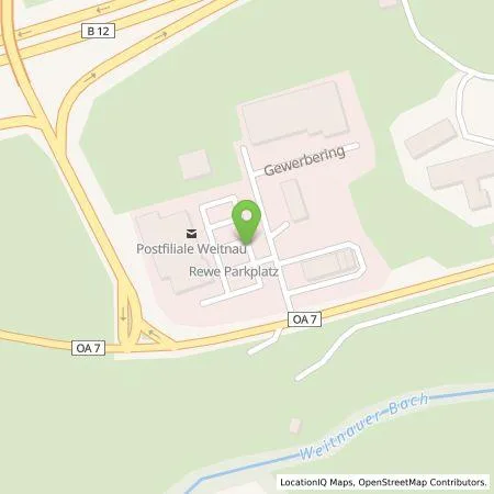 Standortübersicht der Tankstelle Präg Energiedienstleistungen GmbH & Co. KG in 87480 Weitnau