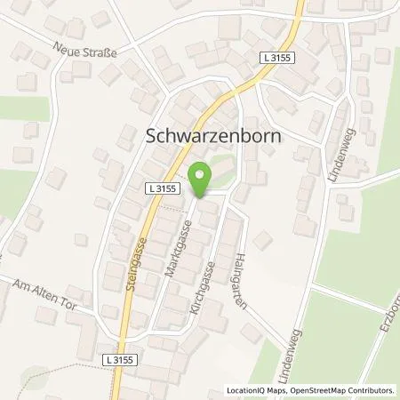 Standortübersicht der Tankstelle EAM Natur Energie GmbH in 34639 Schwarzenborn