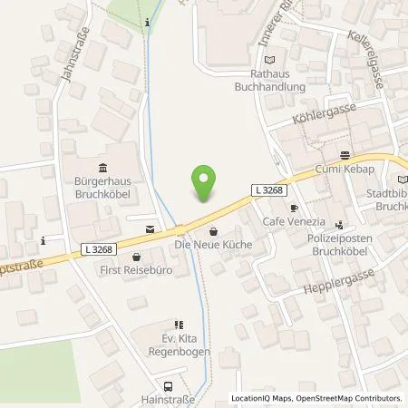 Standortübersicht der Tankstelle EAM Natur Energie GmbH in 63486 Bruchköbel