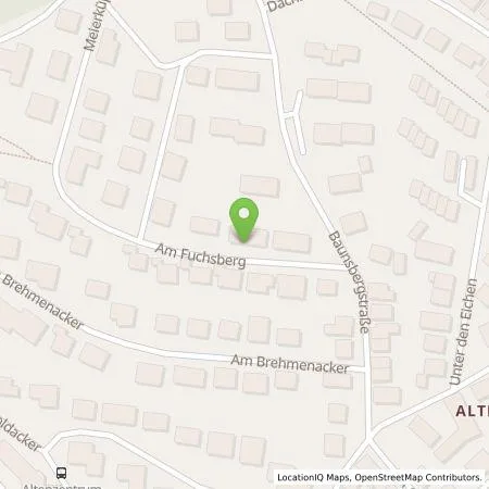 Standortübersicht der Tankstelle EAM Natur Energie GmbH in 34225 Baunatal