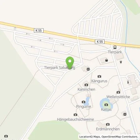 Standortübersicht der Tankstelle EAM Natur Energie GmbH in 34369 Hofgeismar