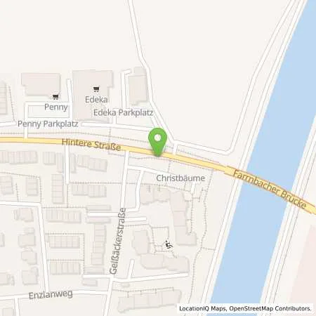 Standortübersicht der Tankstelle infra fürth gmbh in 90768 Fürth