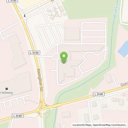 Standortübersicht der Tankstelle EAM Natur Energie GmbH in 34582 Borken