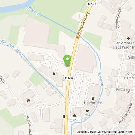 Standortübersicht der Tankstelle EAM Natur Energie GmbH in 34613 Schwalmstadt-Treysa