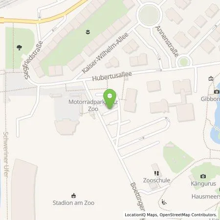 Standortübersicht der Tankstelle WSW Energie & Wasser AG in 42117 Wuppertal