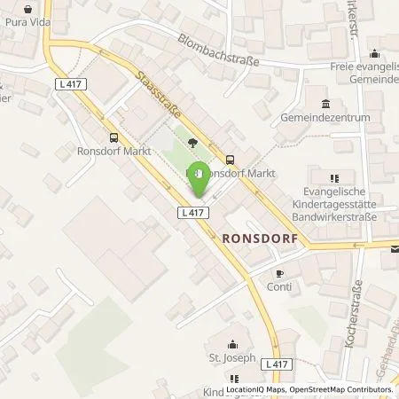 Standortübersicht der Tankstelle WSW Energie & Wasser AG in 42369 Wuppertal