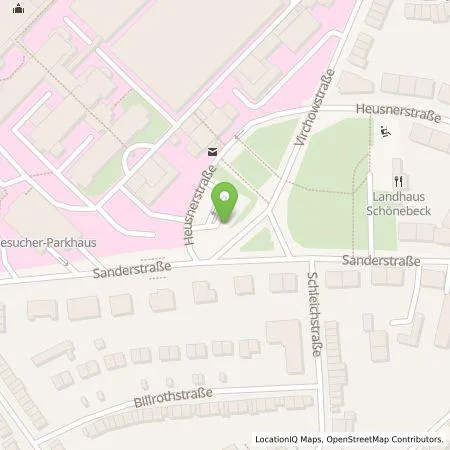 Standortübersicht der Tankstelle WSW Energie & Wasser AG in 42283 Wuppertal