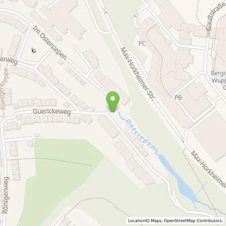 Standortübersicht der Tankstelle WSW Energie & Wasser AG in 42119 Wuppertal