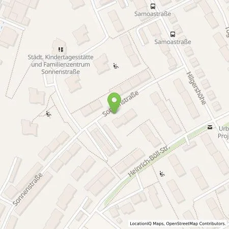 Standortübersicht der Tankstelle WSW Energie & Wasser AG in 42277 Wuppertal