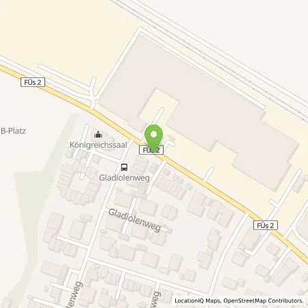 Standortübersicht der Tankstelle infra fürth gmbh in 90768 Fürth