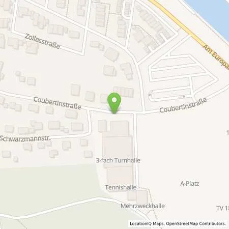 Standortübersicht der Tankstelle infra fürth gmbh in 90768 Fürth