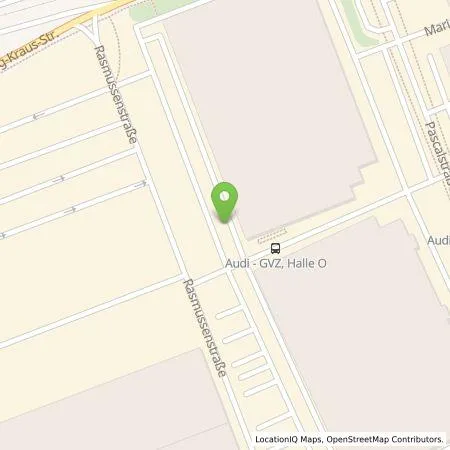 Standortübersicht der Tankstelle Audi AG in 85057 Ingolstadt