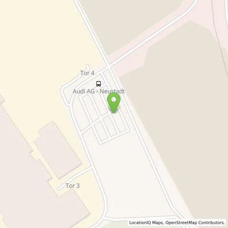 Standortübersicht der Tankstelle Audi AG in 93333 Neustadt a.d.Donau