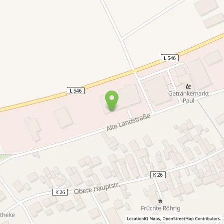 Standortübersicht der Tankstelle Ladegrün! eG in 76889 Steinfeld