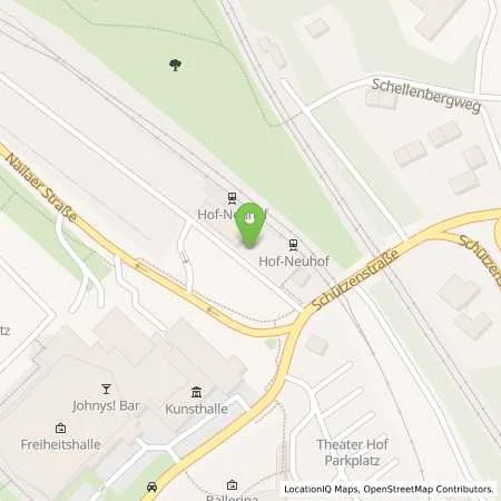 Standortübersicht der Tankstelle HEW HofEnergie+Wasser GmbH in 95030 Hof