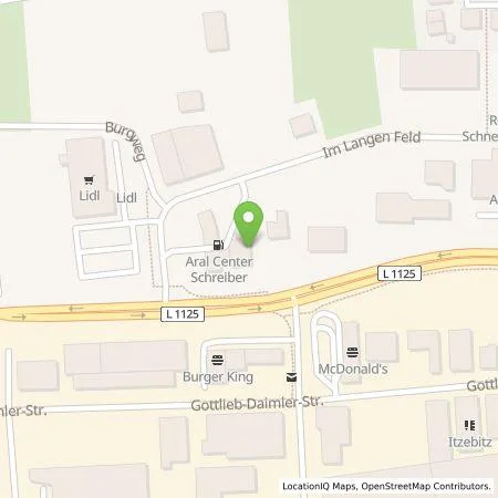 Standortübersicht der Tankstelle BP Europa SE in 71711 Murr