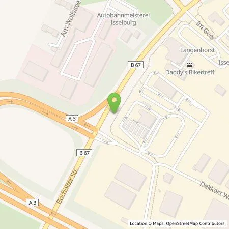 Standortübersicht der Tankstelle BP Europa SE in 46419 Isselburg