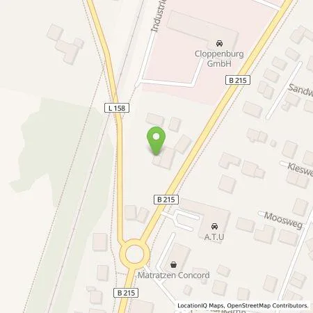 Standortübersicht der Tankstelle BP Europa SE in 27283 Verden a.d. Aller