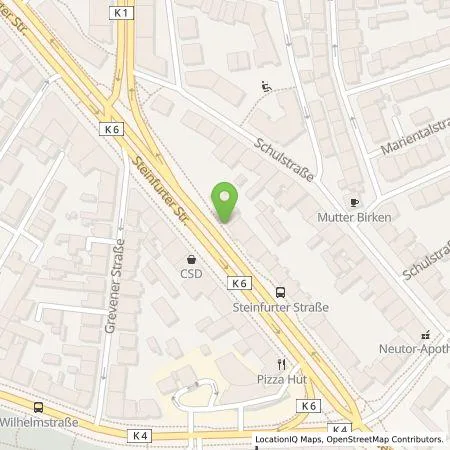 Standortübersicht der Tankstelle BP Europa SE in 48149 Münster