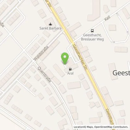 Standortübersicht der Tankstelle BP Europa SE in 21502 Geesthacht