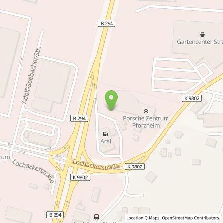 Standortübersicht der Tankstelle BP Europa SE in 75177 Pforzheim