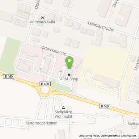 Standortübersicht der Tankstelle BP Europa SE in 64646 Heppenheim