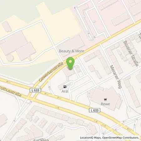 Standortübersicht der Tankstelle BP Europa SE in 45881 Gelsenkirchen