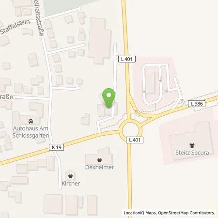 Standortübersicht der Tankstelle BP Europa SE in 67292 Kirchheimbolanden