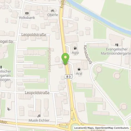 Standortübersicht der Tankstelle BP Europa SE in 77933 Lahr