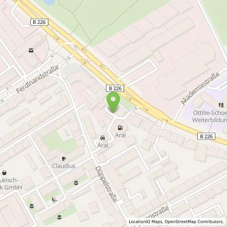 Standortübersicht der Tankstelle BP Europa SE in 44789 Bochum